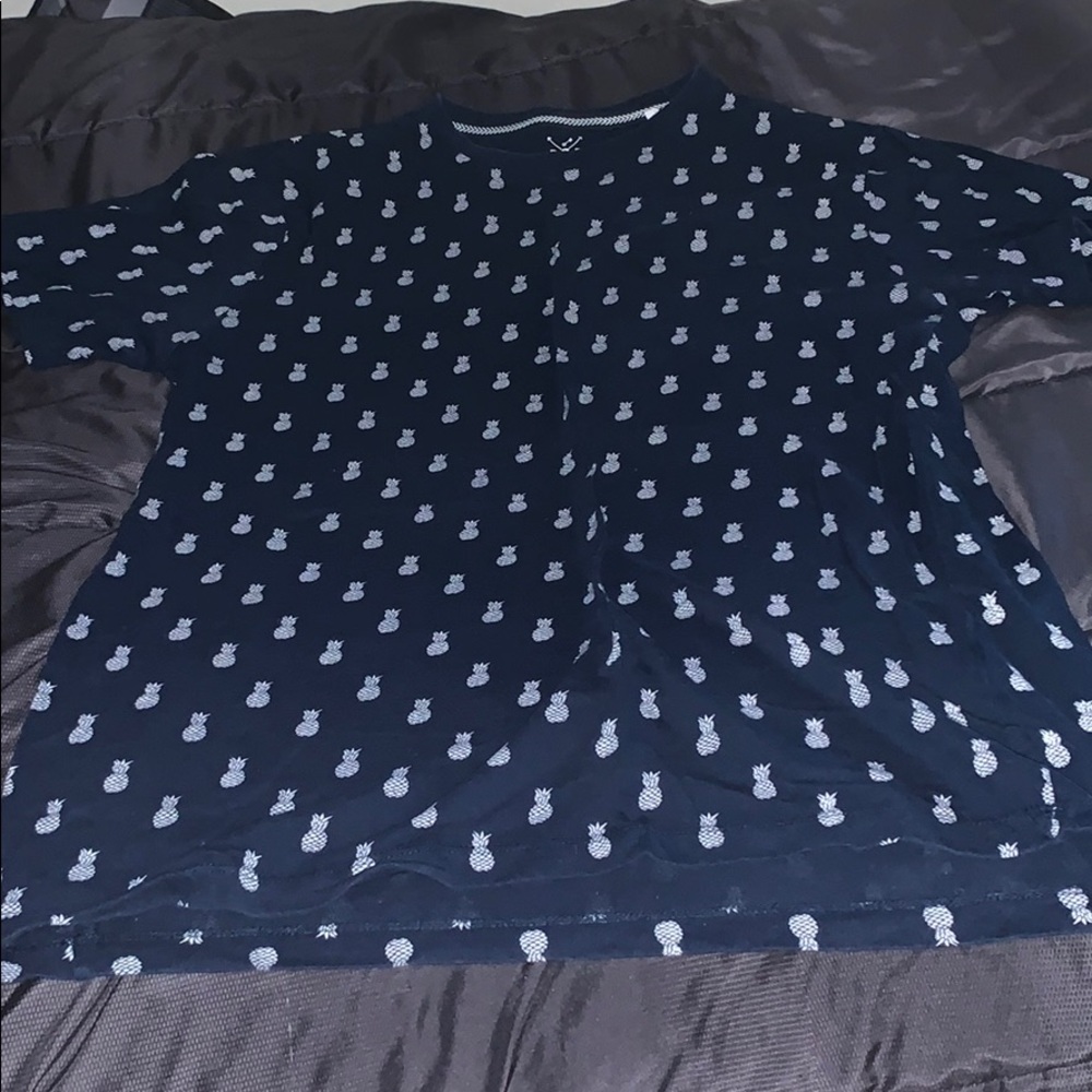 Men's Short Sleeve Pineapple Shirt